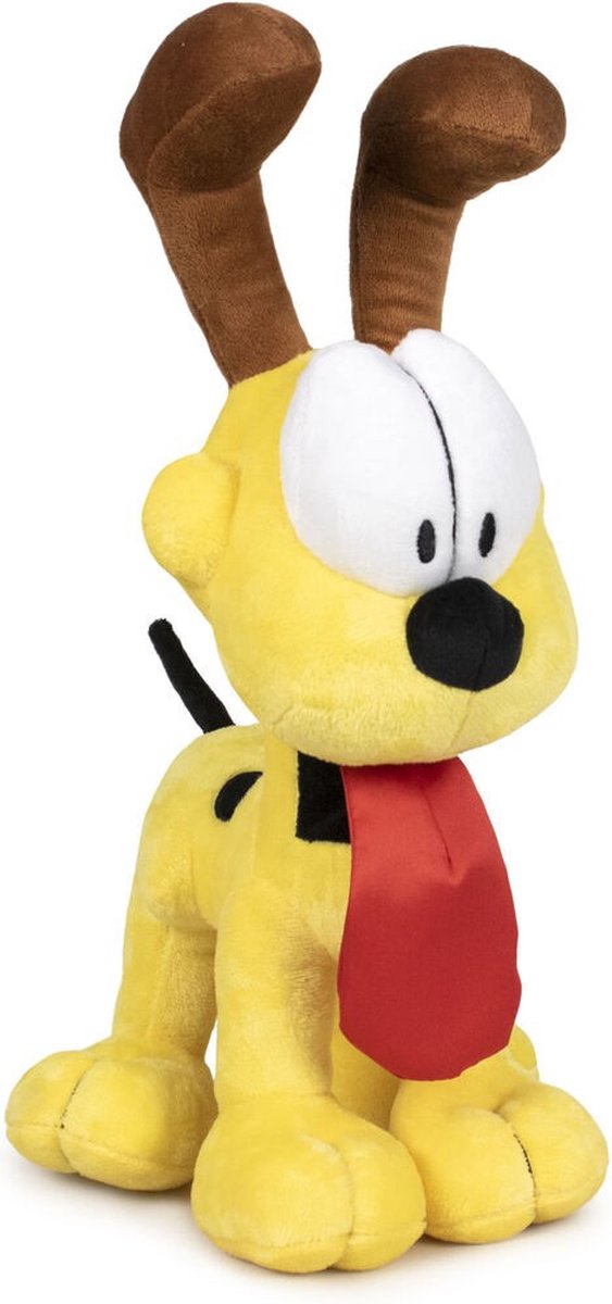 Odie - Garfield Pluche Knuffel 34 cm {Speelgoed Knuffeldier Hond Dog Oddie Knuffelpop voor jongens meisjes kinderen | Garfield Kat Cat Plush Toy}